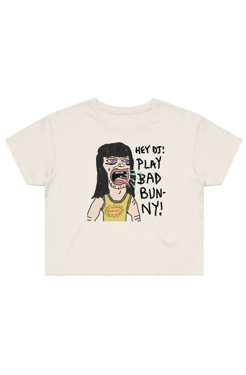 Womens Play Bad Bunny T Shirt