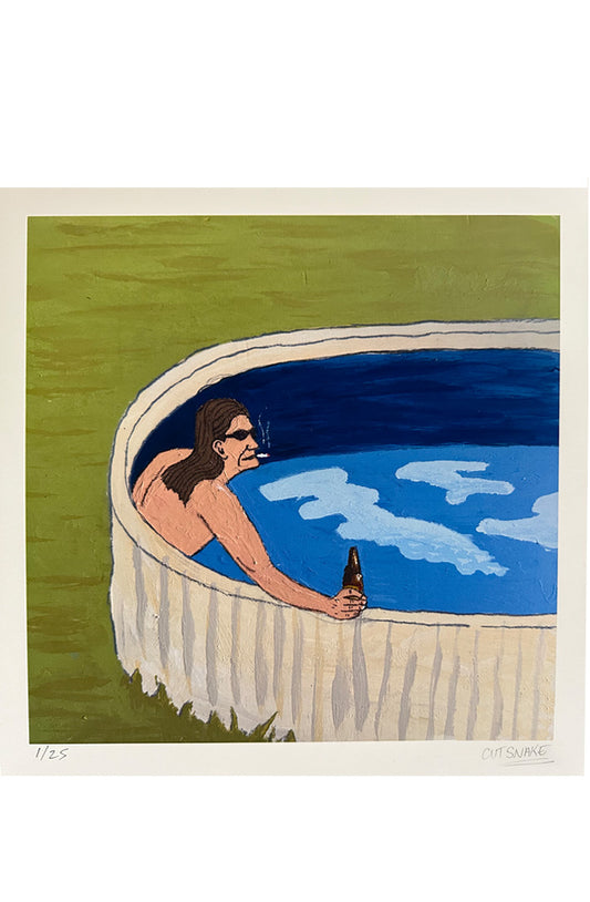 "Above Ground Pool" Limited Print (25 Only)