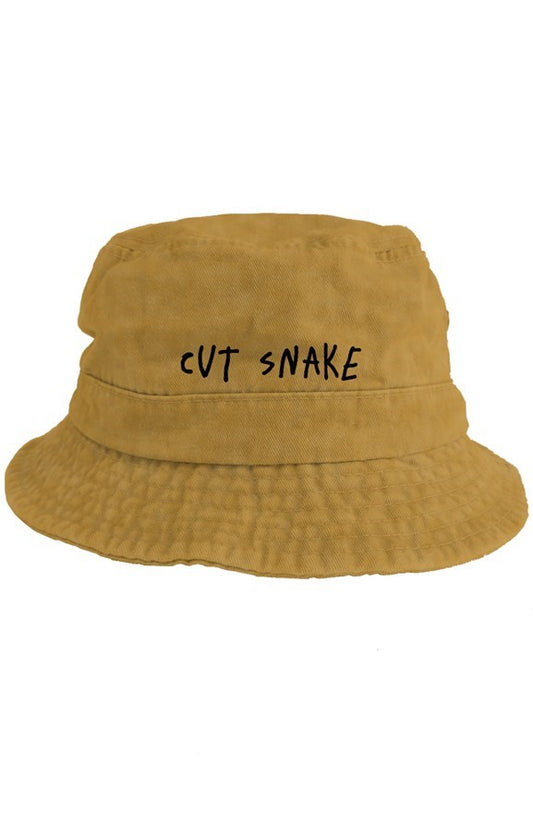 Cut Snake Bucket Hat